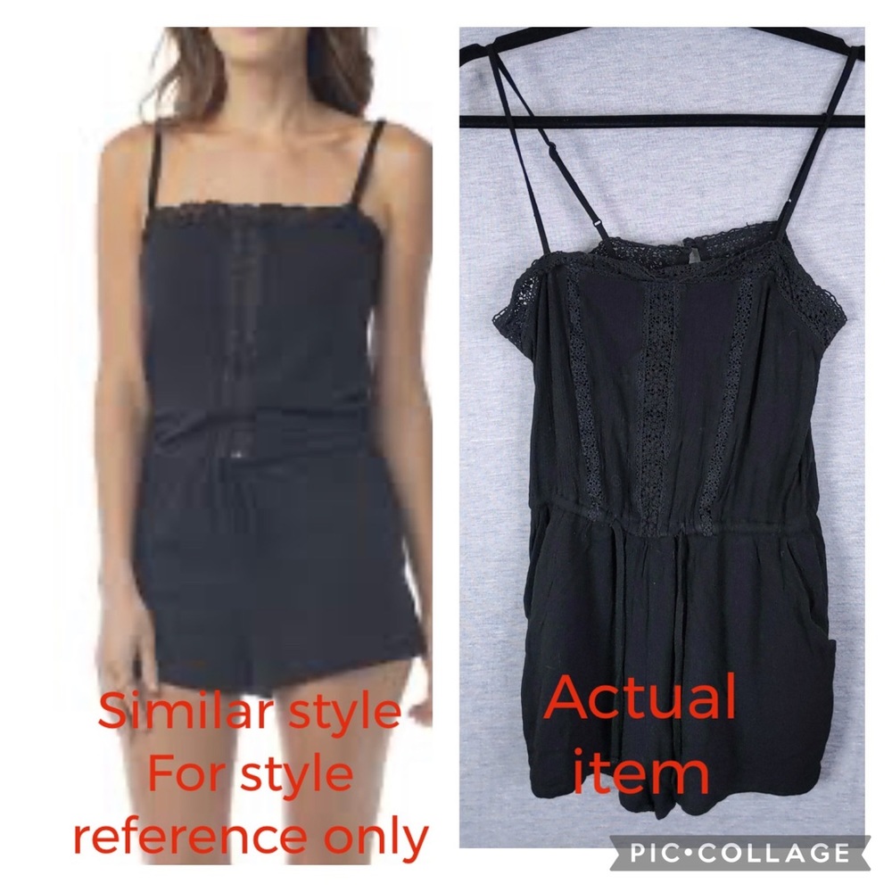 Forever 21 Black Romper